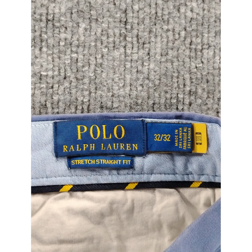Polo Ralph Lauren Fit Chino Pants Nautical Embroidered Print AOP 32x32 - Picture 4 of 11
